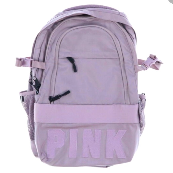 collegiate pink backpack